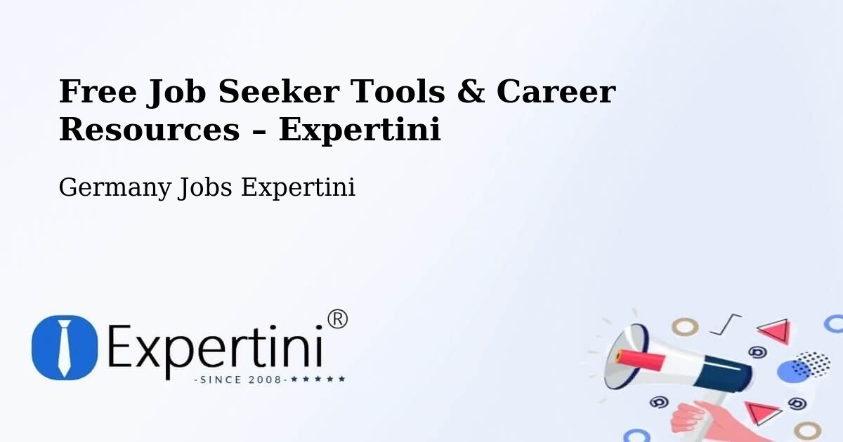 Free Job Seeker Tools & Career Resources – Gailingen - Gailingen, Germany Jobs Expertini